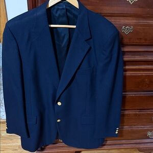 Palm Beach Boutique Navy Blazer with Gold Buttons